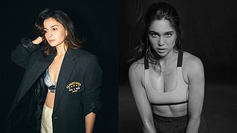 Alia Bhatt (left) and Sharvari