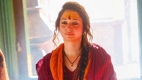 A working still from the sets of Odela 2