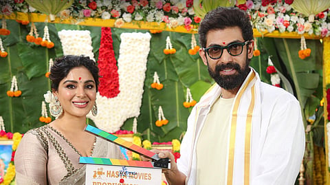 Samyuktha Menon (L) and Rana Daggubati (R)