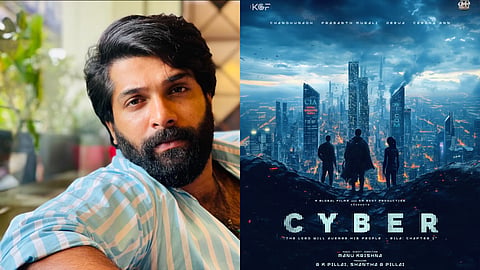 Chandhunadh (L), Poster of Cyber