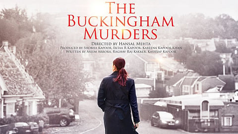 Kareena Kapoor in a poster from The Buckingham Murders