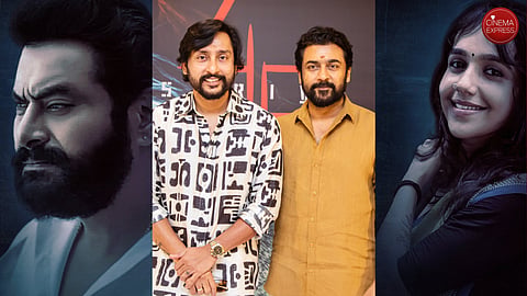 Supreeth Reddy and Anagha Maaya Ravi onboard Suriya 45