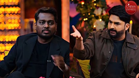 Atlee and Kapil Sharma in an episode of The Great Indian Kapil Show