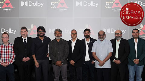 A still from the inauguration