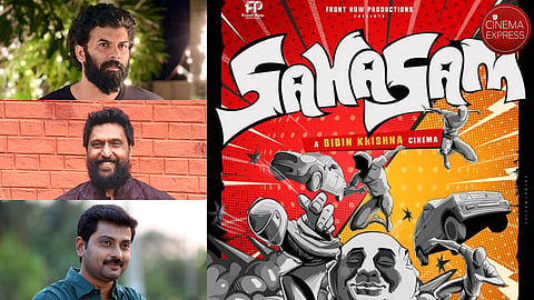 (Top to bottom) Sunny Wayne, Babu Antony, Narain