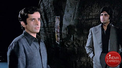 Shashi Kapoor and Amitabh Bachchan in Deewaar