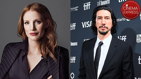 Apple TV+ gives series order for The Dealer starring Jessica Chastain and Adam Driver