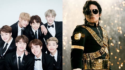 BTS team and Michael Jackson