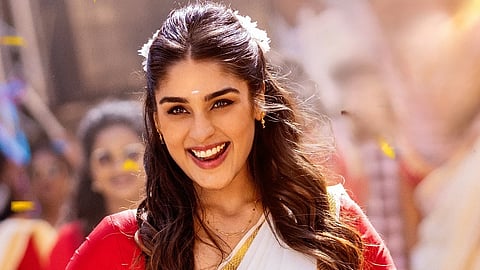 Yukti Thareja to play a ‘Kerala Kutty’ in Kiran Abbavaram’s K-ramp; makers unveil poster