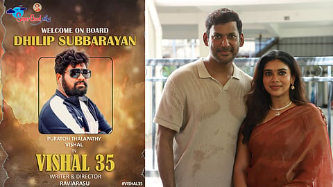 Dhilip Subbarayan on boards Vishal 35