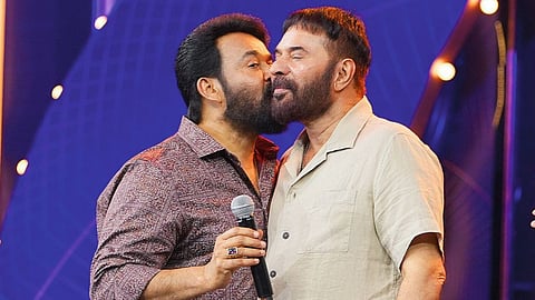 Mohanlal shares iconic photo celebrating Mammootty’s recovery