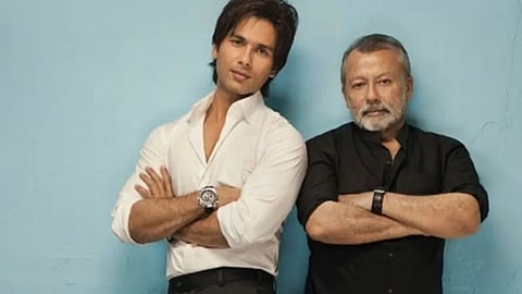 Shahid Kapoor and Pankaj Kapur