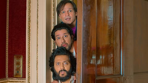 Riteish Deshmukh, Aftab Shivdasani and Vivek Oberoi in Mastii 4 trailer