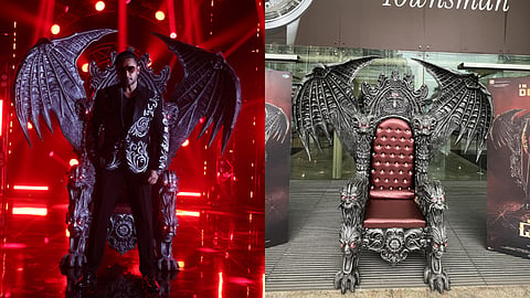 Darshan’s chair from The Devil is now for fans to experience