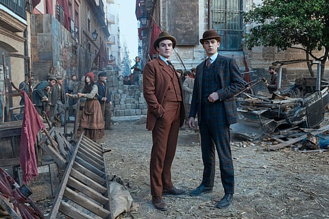 Young Sherlock first look, including Fiennes Tiffin's Sherlock Holmes, is here