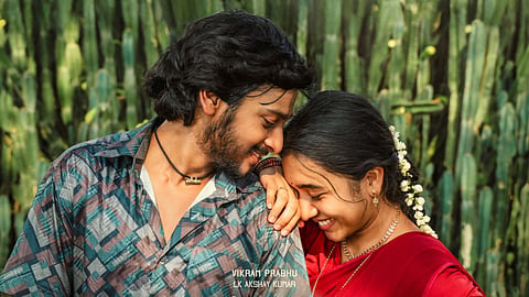 Announcement poster of 'Minnu Vattam Poochi' from Sirai