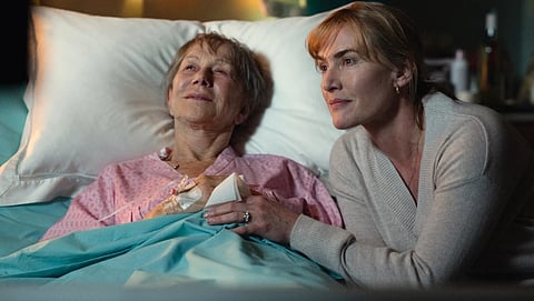 Kate Winslet says she tried hard to step away from acting in her directorial debut Goodbye June