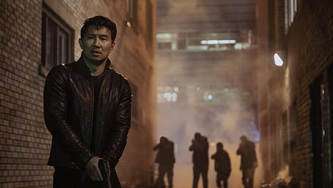 Simu Liu on picking The Copenhagen Test: 'Dealing with themes of surveillance and technology…'