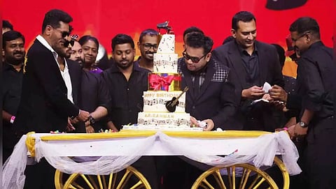 Here’s how the Moon Walk team celebrated AR Rahman’s birthday at audio launch