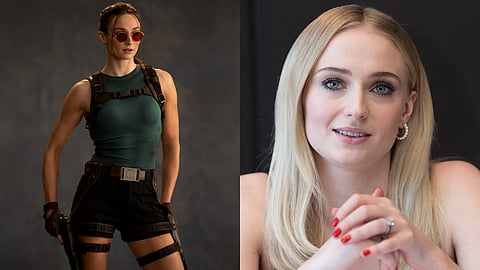 First look at Sophie Turner as Lara Croft unveiled
