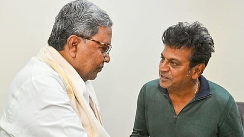 CM Siddaramaiah congratulates Shivarajkumar for 40 years in cinema