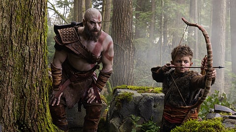 The first look of God of War