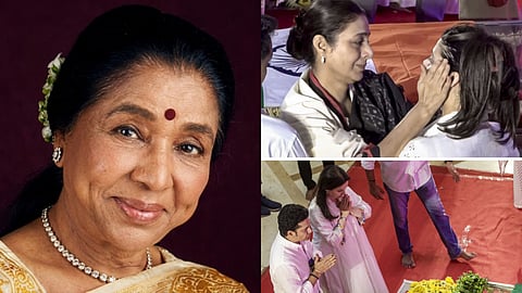 ‘Antim darshan’ held for Asha Bhosle: Tabu, AR Rahman, Sachin Tendulkar pay their final respects to the iconic singer