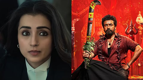 Trisha receives support from Suriya's Navarasa executive producer for being sidelined by Karuppu team: 'All this misogyny…'