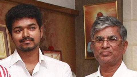 Vijay's father SA Chandrasekhar offers prayers at Tiruttani temple ahead of election results