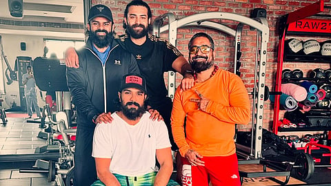 Fitness trainer Rakkesh: Ram Charan has three transformations in Peddi, third to be a surprise