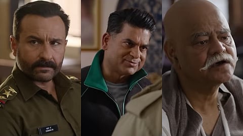 Kartavya trailer: Saif Ali Khan plays cop on case of a journo's murder; Saurabh Dwivedi is a villainous godman in new Netflix film