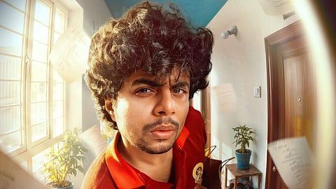 Cosmic Samson first look shows Sandeep Pradeep as delivery agent