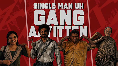 Screengrab from 'Naan Dhaan King' lyrical video in Con City
