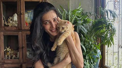 Shruti Haasan on adopting rescued cat: 'One more blessing in my life'