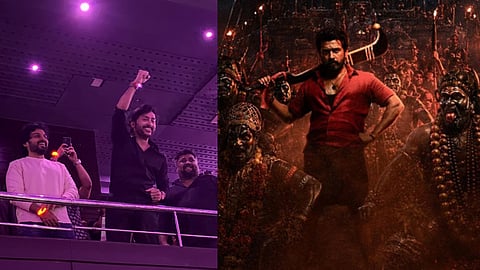 Watch: RJ Balaji screams with happiness as fans celebrate Suriya's Karuppu