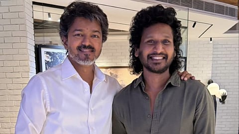 CM Vijay meets his Leo filmmaker Lokesh Kanagaraj, pics go viral