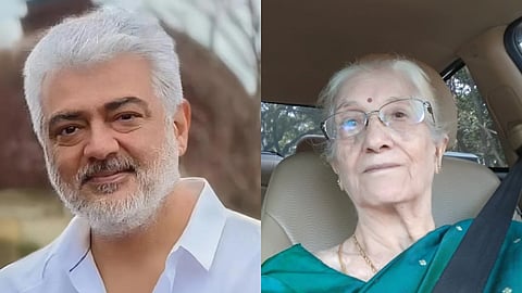 Ajith Kumar reaches Chennai for mother Mohini Mani's final rites