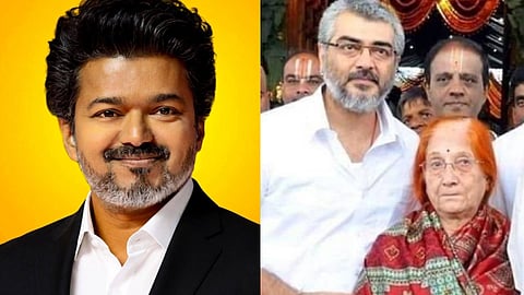 CM Vijay mourns the demise of Ajith Kumar's mother Mohini Mani