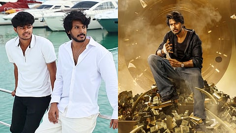 Jason Sanjay and Sundeep Kishan (L); A still from Sigma (R)