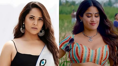 Anasuya Bharadwaj says films' social responsibility lies with all stakeholders amidst Janhvi Kapoor-Peddi discourse