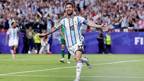 Lionel Messi nets hattrick in Argentina's WC opener, celebs react to his record-breaking feat