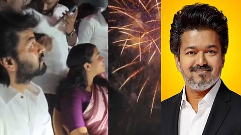 Grand fireworks display marks Tamil Nadu CM Vijay's 52nd birthday in Sivakasi
