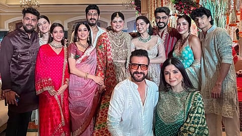 Anshula Kapoor, Rohan Thakkar start pre-wedding celebrations; Arjun Kapoor, Jahnvi Kapoor and Shanaya Kapoor attend; see pics