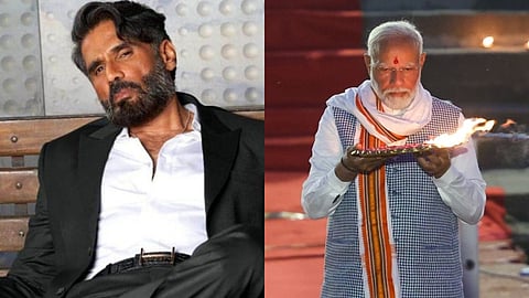 Suniel Shetty says his 15-month-old granddaughter is fan of PM Narendra Modi: ‘She offers ladoo to his photograph every morning’