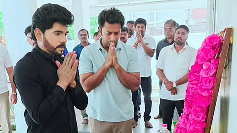 Legend Saravanan honours filmmaker K Bhagyaraj in heartfelt tribute