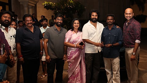 Sivakarthikeyen gifts costly present to Thaai Kizhavi director Sivakumar Murugesan after massive success