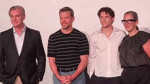 The Odyssey Mumbai premiere: Christopher Nolan's asks if Matt Damon or Tom Holland was better