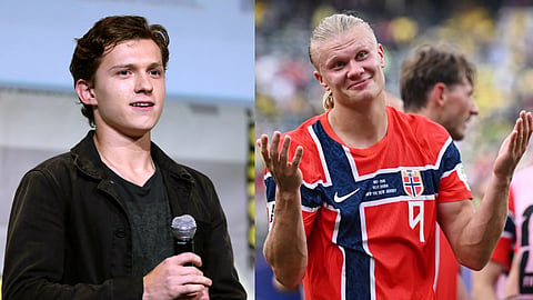 Tom Holland reveals 'humbling experience' with Norway's FIFA World Cup star Erling Haaland