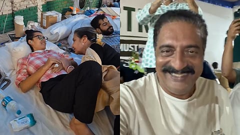 CJP protest: Shabana Azmi kisses protester’s hand; Prakash Raj expresses solidarity