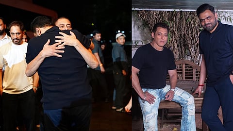 Salman Khan’s photo at Vamshi Paidipally’s birthday bash goes viral; fans demand title announcement video